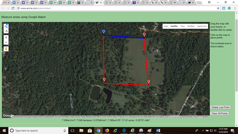 Attached picture Pottential Pond Satelite.png